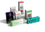 Производство картонной упаковки для лекарств и биодобавок,  на чаи